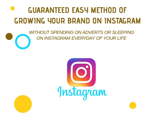 GUARANTEED EASY METHOD FOR GROWING YOUR BRAND ON INSTAGRAM
